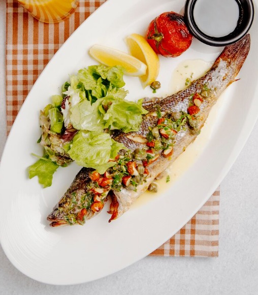 Grilled Seabass